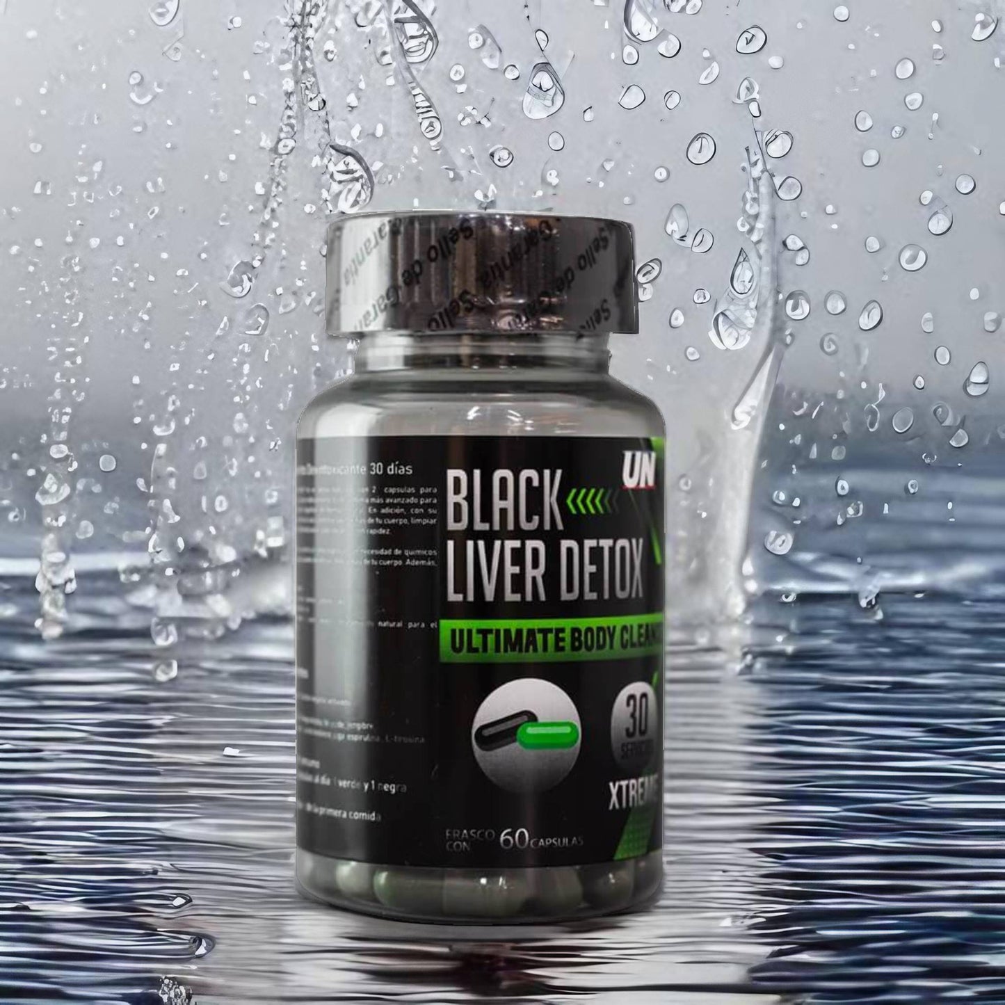 Black Liver Detox - UN 60 Caps - XtremeNutriMX