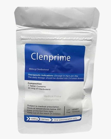 Clenbu 40 Medical Prime - Definición Muscular y Quema de Grasa - XtremeNutriMX