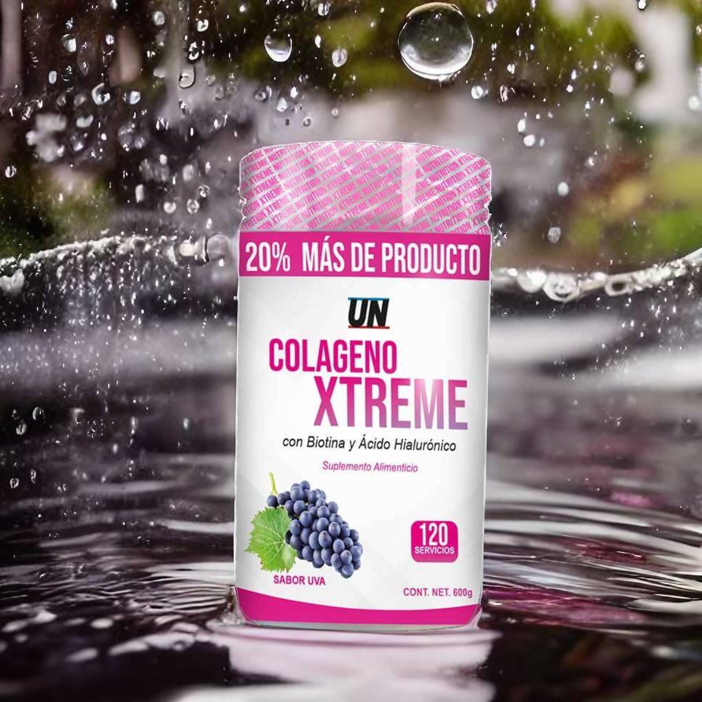 Colágeno Xtreme - UN 600grs - 120 Servicios - XtremeNutriMX