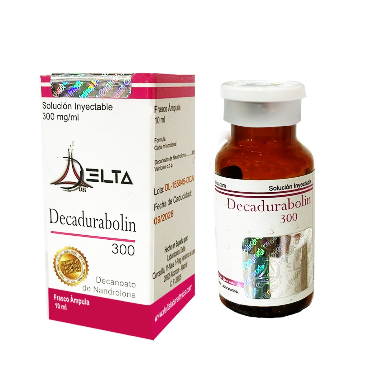 Decadurabolin 300mg/ml Delta Labs - Fuerza y Recuperación Sin Límites - XtremeNutriMX