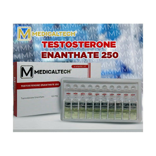Enantato 250mg - Medical Tech Premium: Masa y Fuerza - XtremeNutriMX