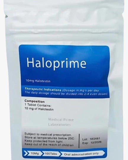 Halotestin Medical Prime - Aumento de Masa Muscular y Fuerza - XtremeNutriMX