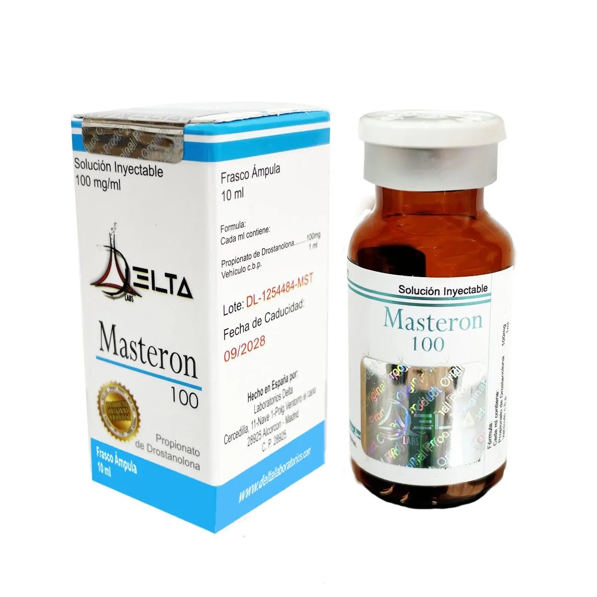 Masteron Iny 100mg/ml Delta Labs - Define y Endurece Tu Músculo - XtremeNutriMX