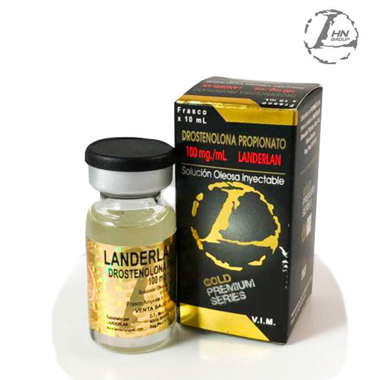 Masteron Landerlan Gold 100mg - Definición y Dureza Muscular - XtremeNutriMX