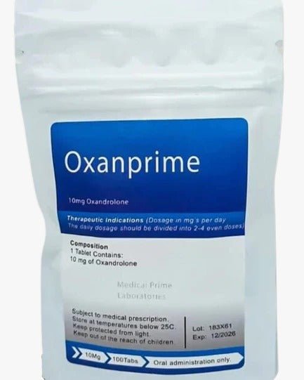 Oxandrolona 10 Medical Prime - Definición Muscular y Masa Magra - XtremeNutriMX