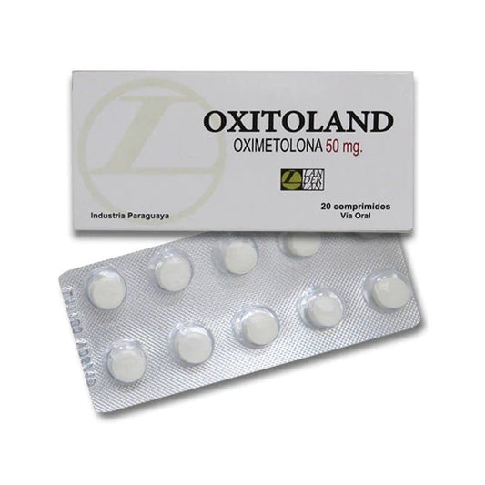 Oxitoland 50mg Landerlan - Ganancias Musculares Masivas - XtremeNutriMX