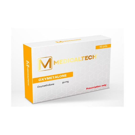 Oxymetalona 50mg - Medical Tech Premium: Explosivo Aumento Muscular - XtremeNutriMX
