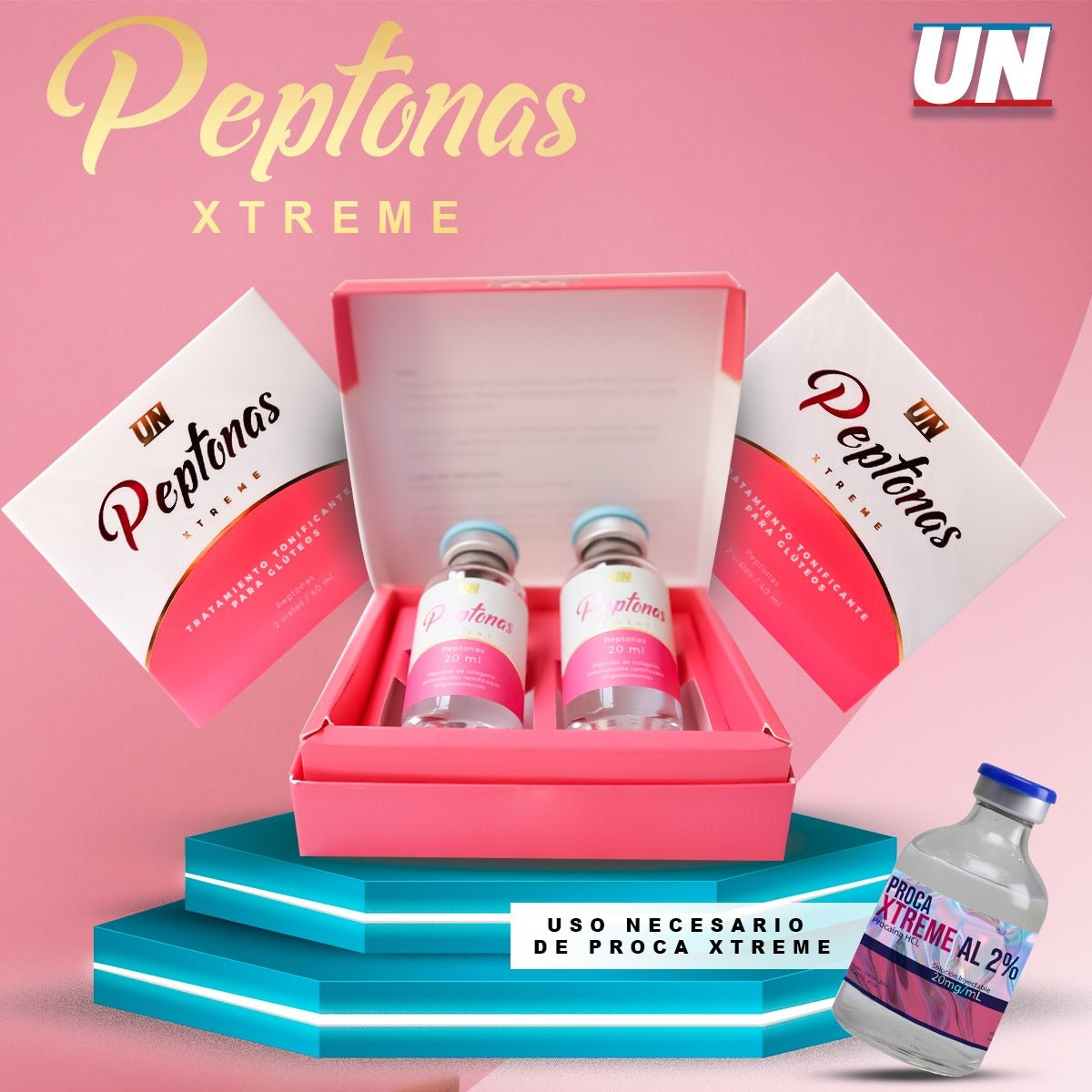 Peptonas Xtreme Tonificante - UN Mesoterapia Glúteos - XtremeNutriMX