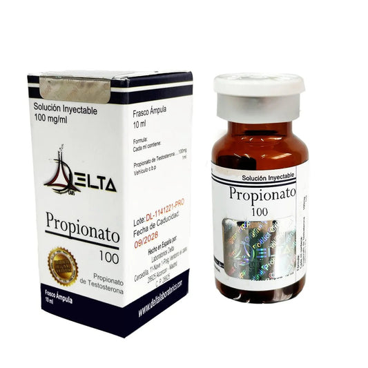 Propionato Iny 100mg/ml Delta Labs - Máxima Definición Muscular - XtremeNutriMX