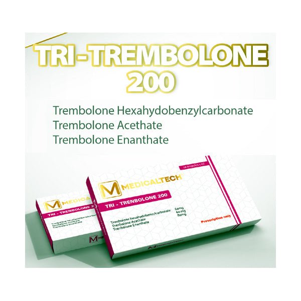 Tritrembolona 200mg - Medical Tech Premium: Triple Fuerza Muscular - XtremeNutriMX