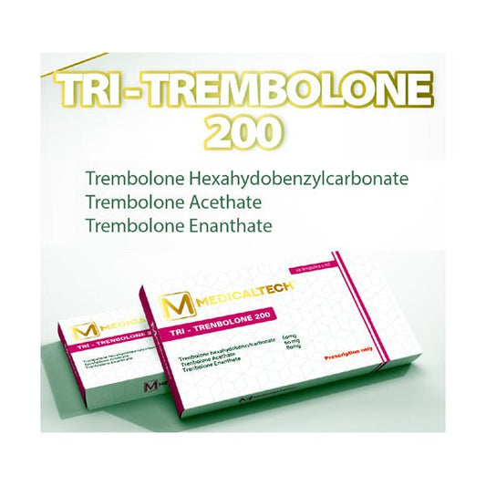 Tritrembolona 200mg - Medical Tech Premium: Triple Fuerza Muscular - XtremeNutriMX